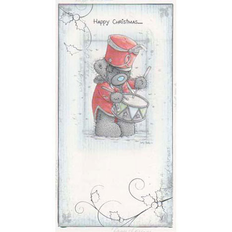 Tatty with Drum Me to You Bear Christmas Card £2.40